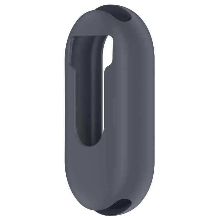 For Xiaomi Mi Band 8 Pure Color Silicone Watch Protective Case(Grey)