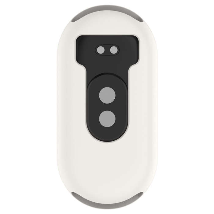 For Xiaomi Mi Band 8 Pure Color Silicone Watch Protective Case(Official White)