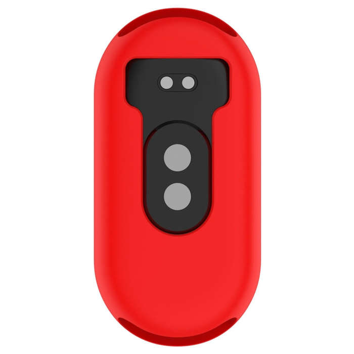 For Xiaomi Mi Band 8 Pure Color Silicone Watch Protective Case(Red)
