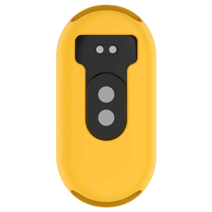 For Xiaomi Mi Band 8 Pure Color Silicone Watch Protective Case(Yellow)