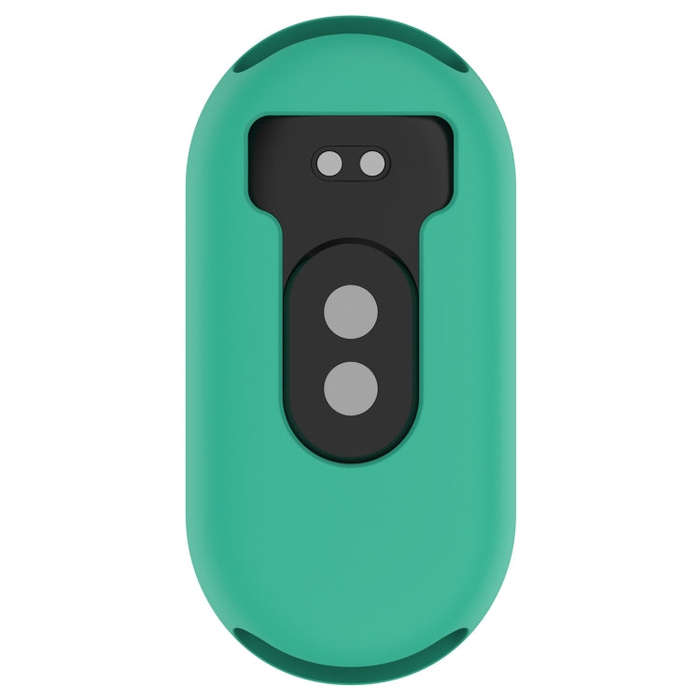For Xiaomi Mi Band 8 Pure Color Silicone Watch Protective Case(Teal)