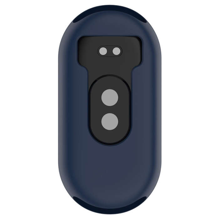 For Xiaomi Mi Band 8 Pure Color Silicone Watch Protective Case(Midnight Blue)