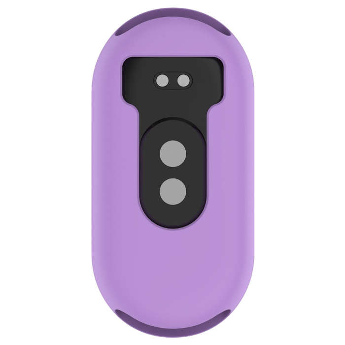 For Xiaomi Mi Band 8 Pure Color Silicone Watch Protective Case(Purple)