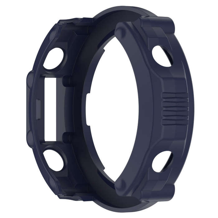 For Amazfit T-Rex Ultra Armor Hollow Watch Protective Case(Midnight Blue)