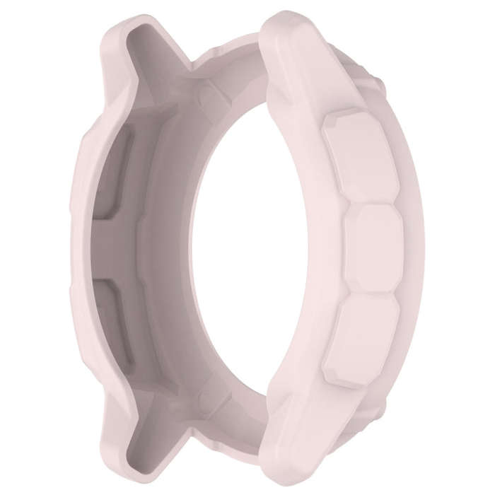 For Garmin Instinct 2X Armor Hollow Watch Protective Case(Light Pink)