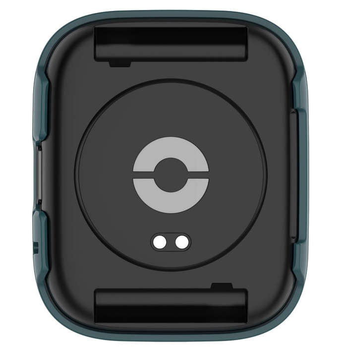 For Redmi Watch 3 Lite PC + Tempered Film Integrated Watch Protective Case(Pine Green)