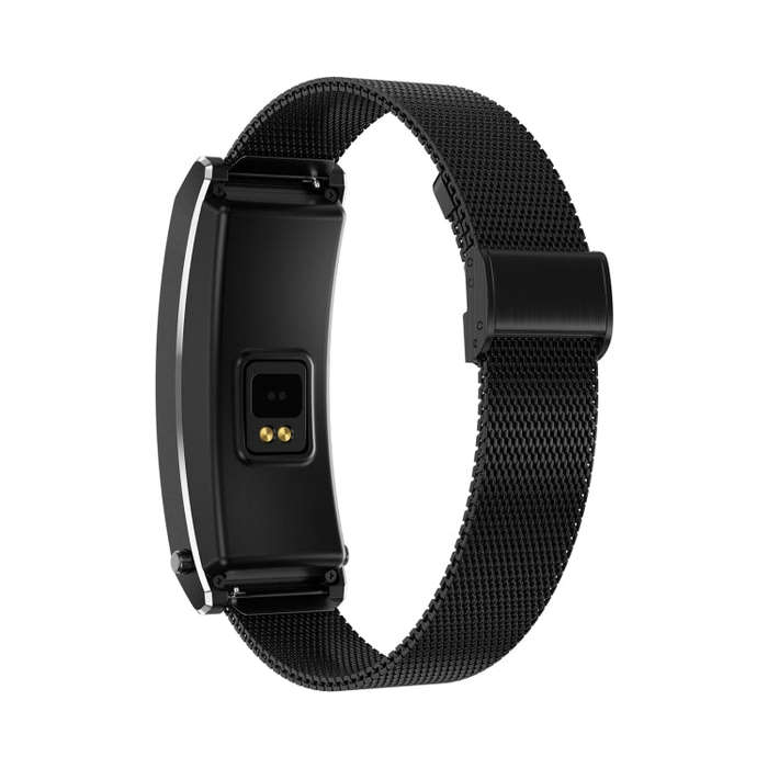 K13S 1.14 inch TFT Screen Milanese Metal Strap Smart Call Bracelet Supports Sleep Management / Bl...