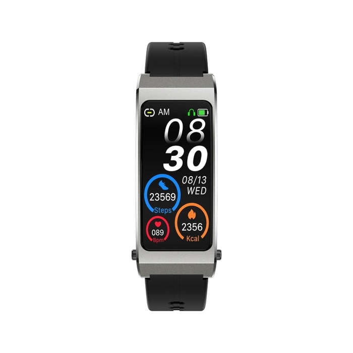K13S 1.14 inch TFT Screen Silicone Strap Smart Calling Bracelet Supports Sleep Management/Blood O...