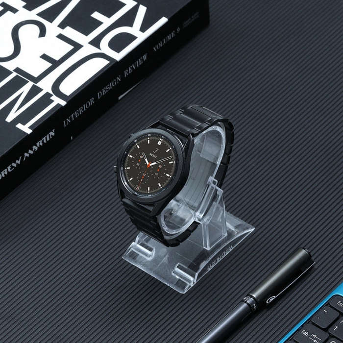 For Huawei Watch 4 Pro/GT3/GT2 Porsche Ver 22mm Three Strains HW Buckle Titanium Steel Watch Band...