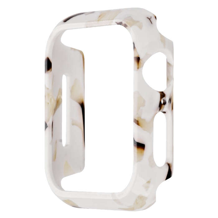 For Apple Watch Series 6 / 5 / 4 / SE 44mm Printed Resin PC Watch Case(Nougat Color)