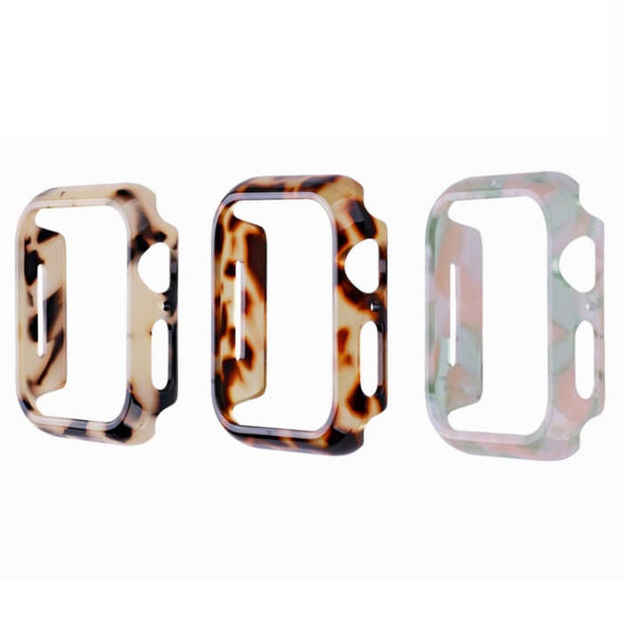 For Apple Watch Ultra 2 / Ultra 49mm Printed Resin PC Watch Case(Nougat Color)