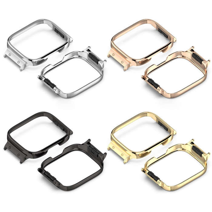 For Redmi Watch 3 Lite / Watch 3 Active Metal Watch Protective Frame(Silver)