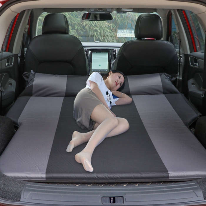 Universal Car Polyester Pongee Sleeping Mat Mattress Off-road SUV Trunk Travel Inflatable Mattres...