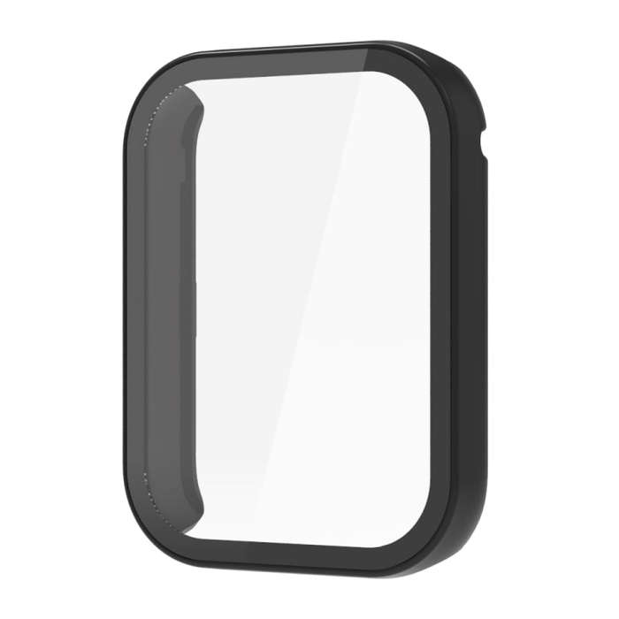 For Xiaomi Mi Band 8 Pro PC + Tempered Film Integrated Watch Protective Case(Black)