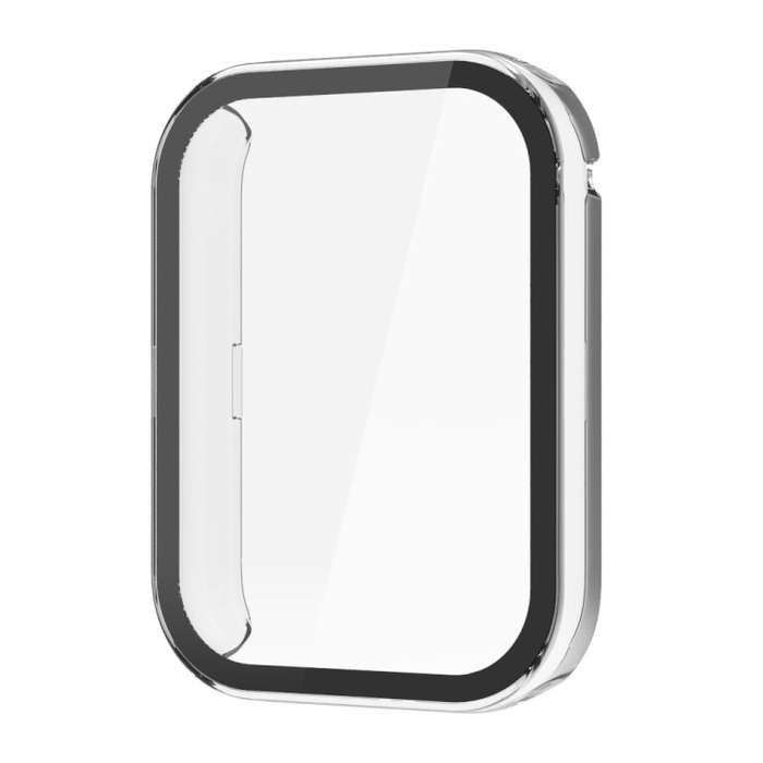 For Xiaomi Mi Band 8 Pro PC + Tempered Film Integrated Watch Protective Case(Transparent)
