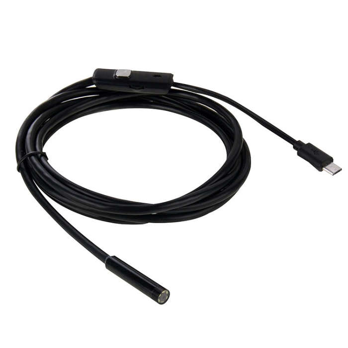 AN97 Waterproof Micro USB Endoscope Hard Tube Inspection Camera for Parts of OTG Function Android...