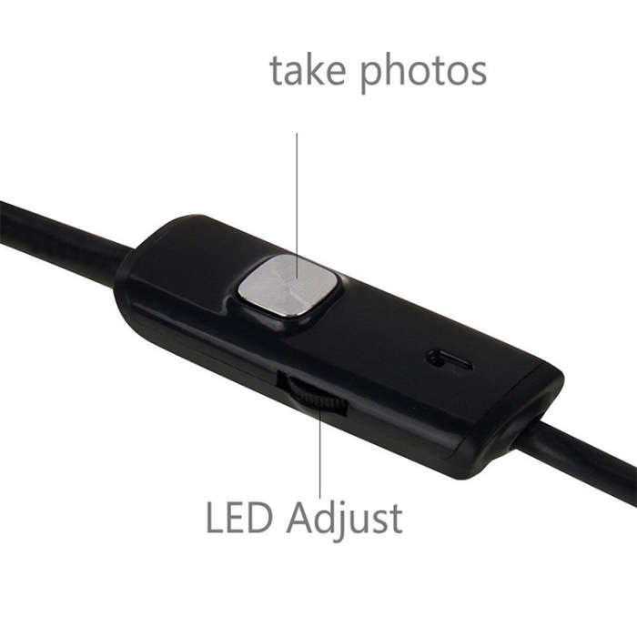 AN97 Waterproof Micro USB Endoscope Hard Tube Inspection Camera for Parts of OTG Function Android...