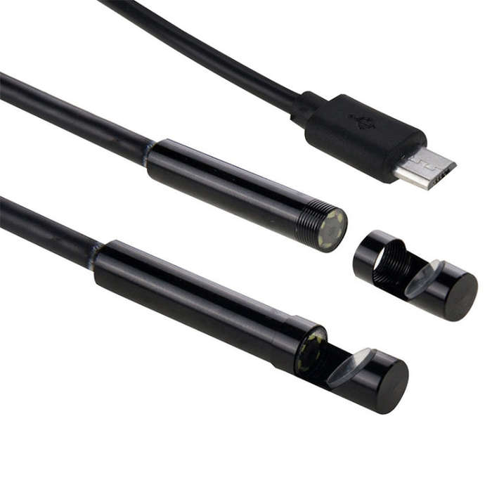 AN97 Waterproof Micro USB Endoscope Hard Tube Inspection Camera for Parts of OTG Function Android...