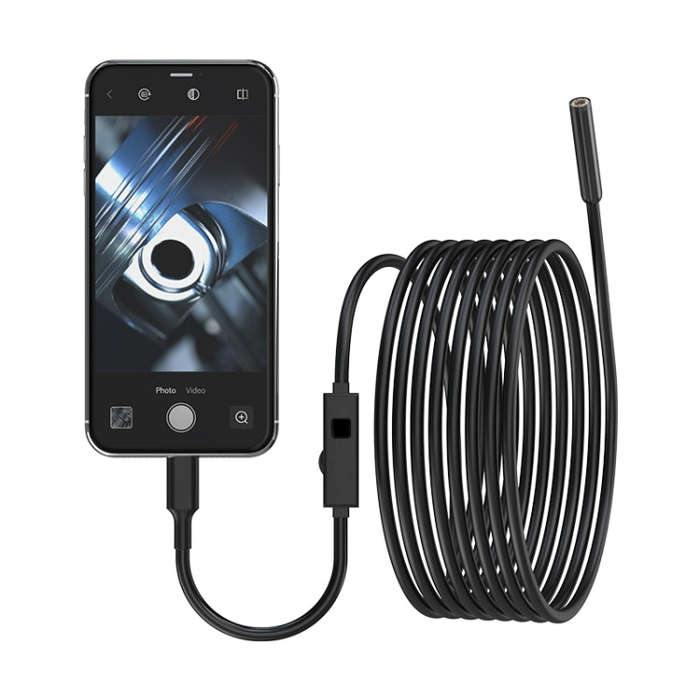YP105 8mm Lenses 2MP HD Industry Endoscope Support Mobile Phone Direct Connection, Length:10m