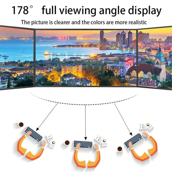 17.3 inch UHD 2560x1440P IPS Screen Portable Monitor(No Charger)