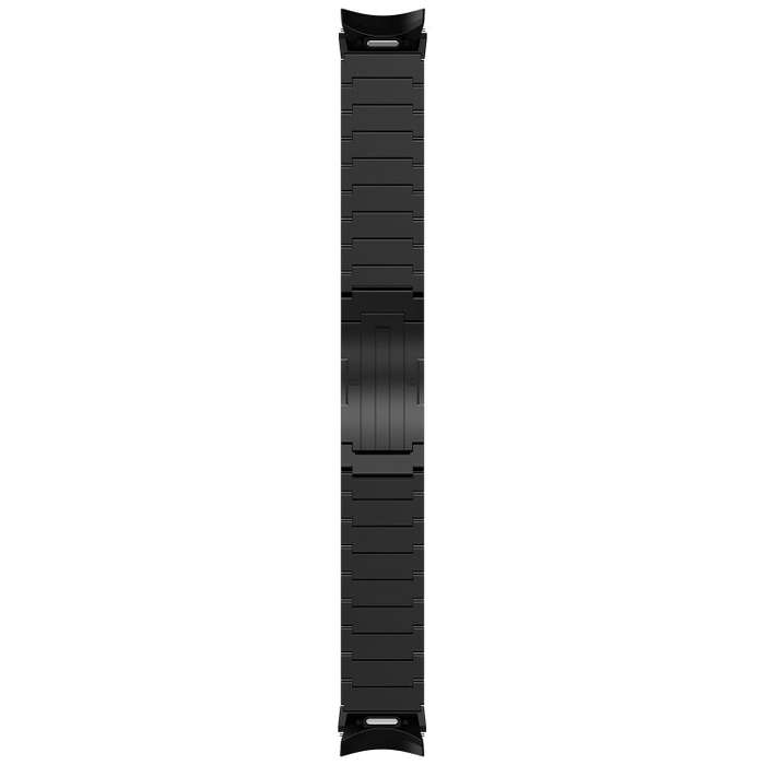 For Samsung Galaxy Watch6/6 Classic/5/5 Pro Button Style One-bead Metal Watch Band(Titanium Color)