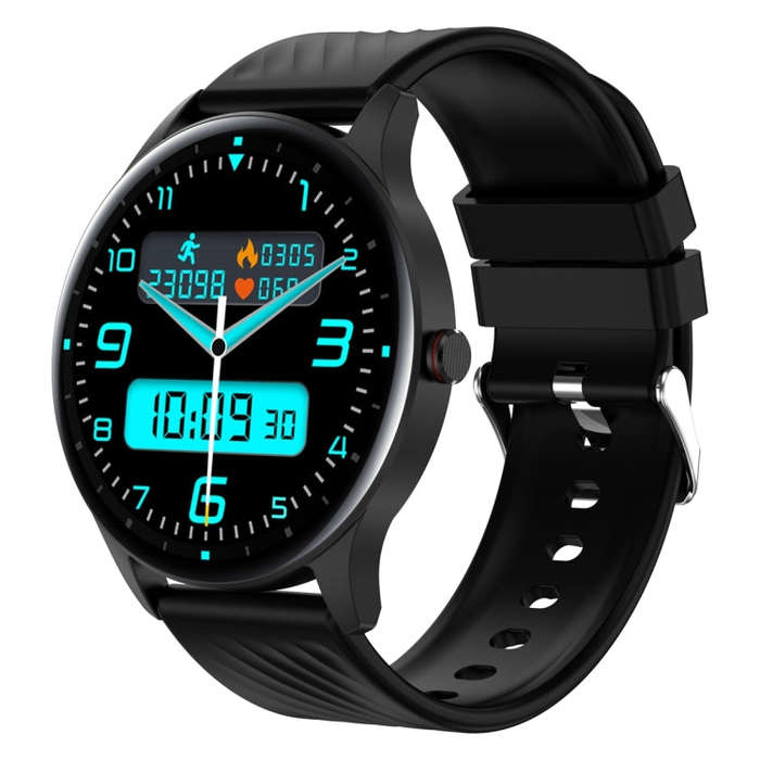 YK02 1.43 inch AMOLED Screen Smart Watch, BT Call / Heart Rate / Blood Pressure / Blood Oxygen(Bl...