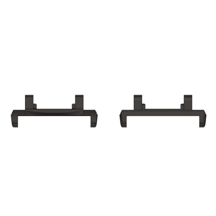 For Amazfit Active Edge A2212 1 Pair Metal Watch Band Connectors(Black)