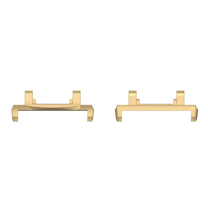 For Amazfit Active Edge A2212 1 Pair Metal Watch Band Connectors(Gold)