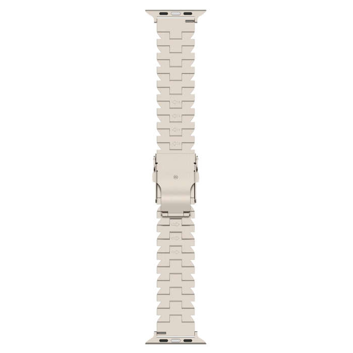 For Apple Watch Ultra 49mm Butterfly Type Titanium Steel Watch Band(Black)