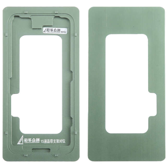 For iPhone 15 LCD Screen With Frame Bezel Calibration Fixed Mold