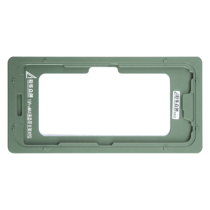 For iPhone 15 Pro Max LCD Screen With Frame Bezel Calibration Fixed Mold