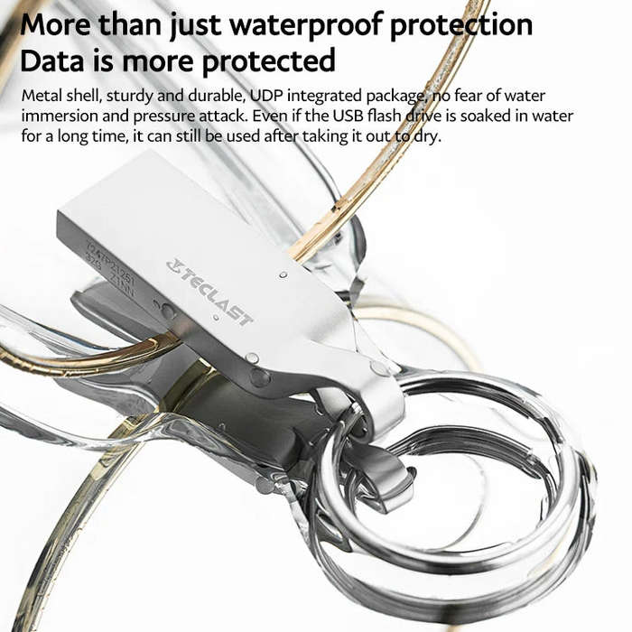 Teclast Mobius Series USB2.0 Flash Drive, Memory:32GB(Silver)