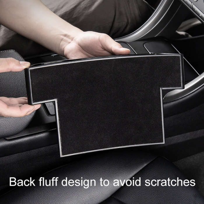 Car Multi-functional Console Box Cup Holder Seat Gap Side Storage Box, Frizzled Feather Style, Co...