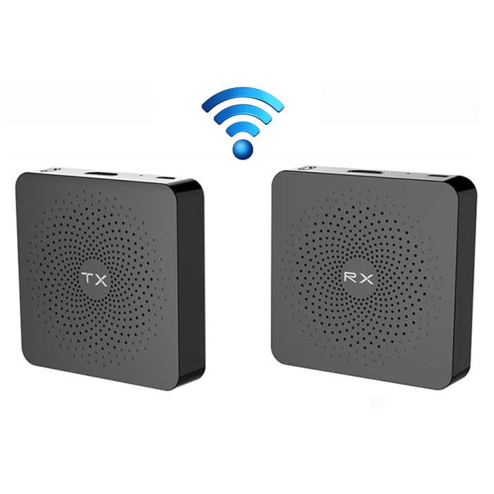 Measy W2H 60GHz 4K+ Ultra HD Wireless Transmission Kit, Transmission Distance: 50m(AU Plug)