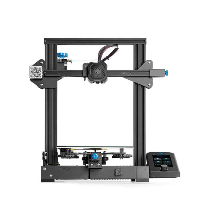 CREALITY Ender-3 V2 Craborundom Glass Platform Ultra-silent DIY 3D Printer, Print Size : 22 x 22 ...