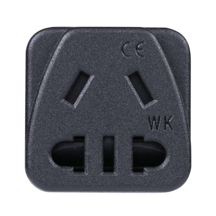 Portable Universal Five-hole WK to UK Plug Socket Power Adapter