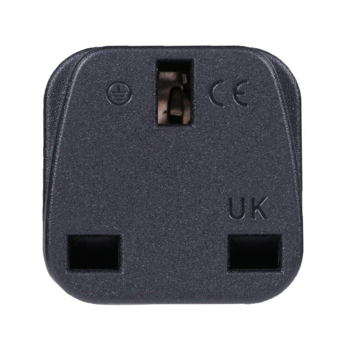 Portable UK to EU Plug Socket Power Adapter