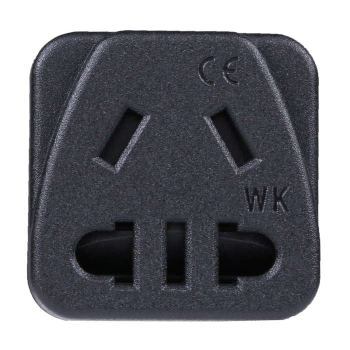 Portable Universal Five-hole WK to US & Mexico Three-pin Plug Socket Power Adapter