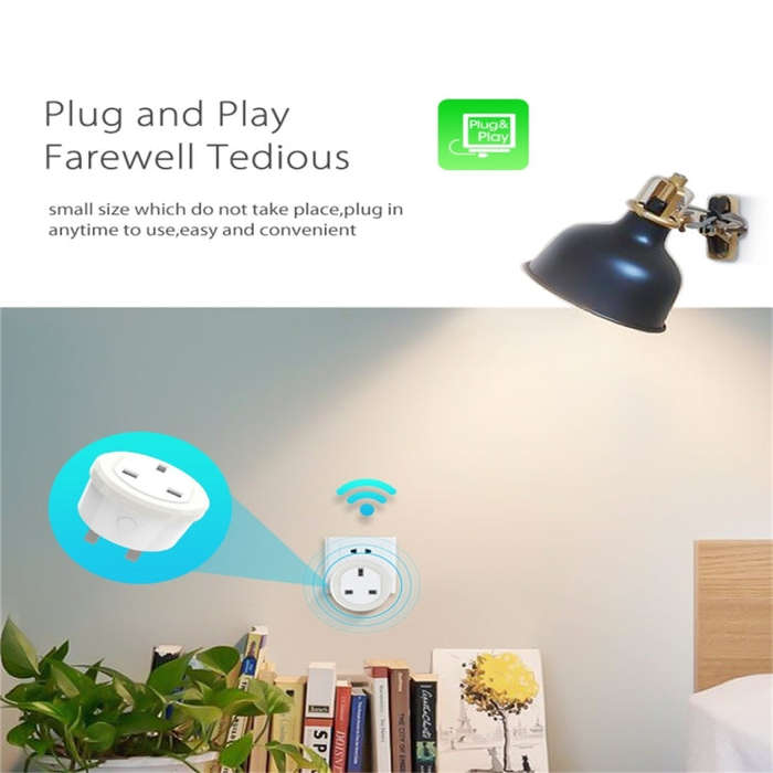 NEO NAS-WR03W WiFi UK Smart Power Plug,with Remote Control Appliance Power ON/OFF via App & Timin...