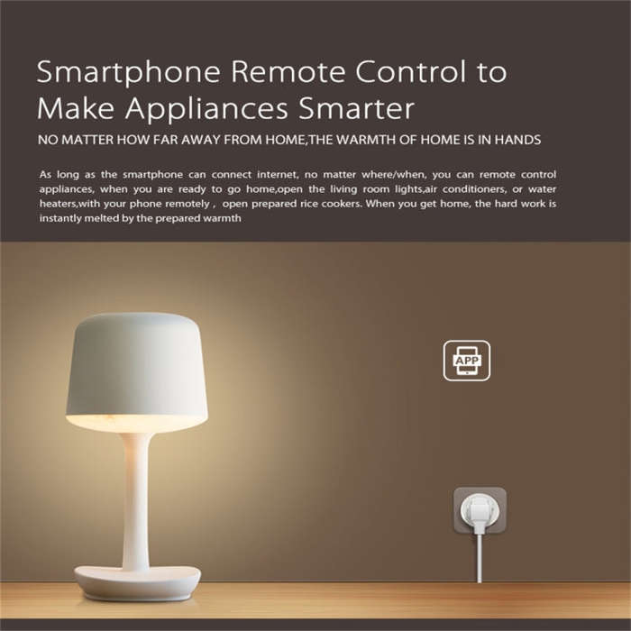 NEO NAS-WR03W WiFi UK Smart Power Plug,with Remote Control Appliance Power ON/OFF via App & Timin...