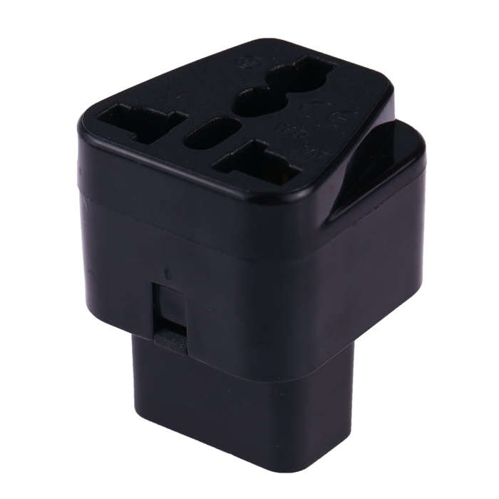 Portable Universal Socket to C14 Male Plug UPS PDU APC Computer Server Power Adapter Travel Charg...