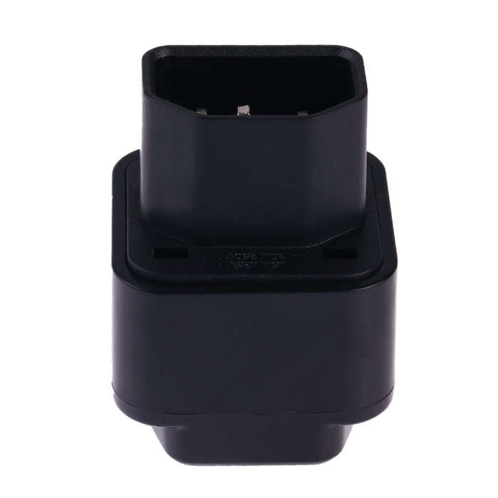 Portable Universal Socket to C14 Male Plug UPS PDU APC Computer Server Power Adapter Travel Charg...