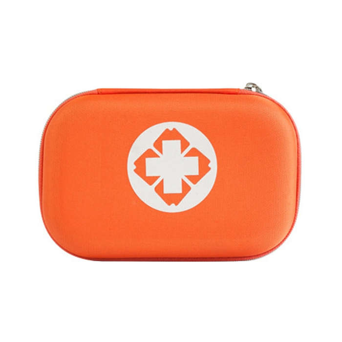 25 In 1 EVA Portable Car Home Outdoor Emergency Supplies Kit Survival Rescue Box(Orange)