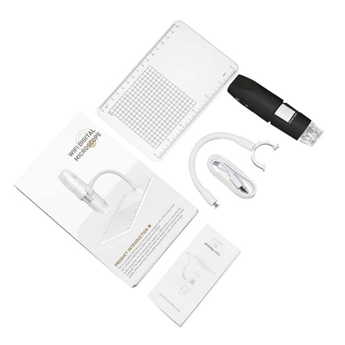 316 50-1000X Adjustable Smart Wifi USB Digital Microscope (Black)