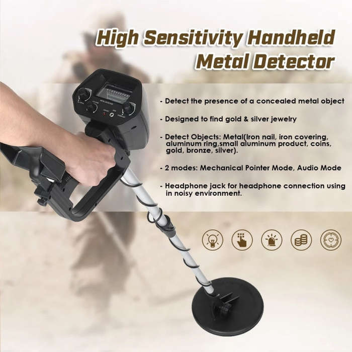 MD4030 Underground Metal Detector, Measuring Range: 1-30cm