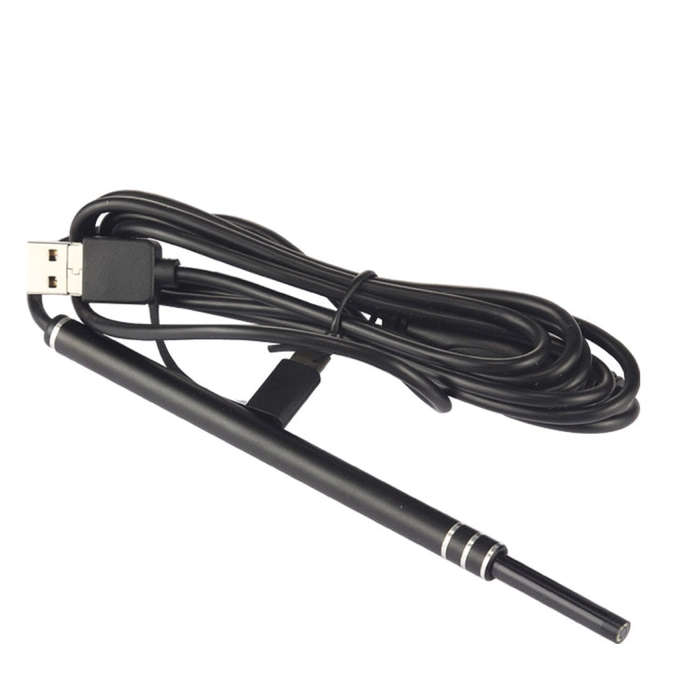 i96 3 in 1 USB Ear Scope Inspection HD 0.3MP Camera Visual Ear Spoon for OTG Android Phones & PC ...