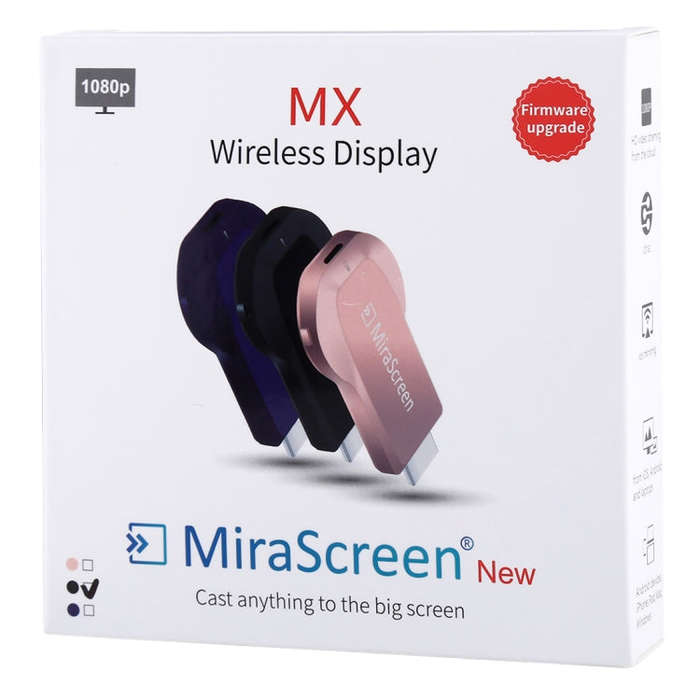 MiraScreen WiFi Display Dongle / Miracast Airplay DLNA Display Receiver Dongle Wireless Mirroring...