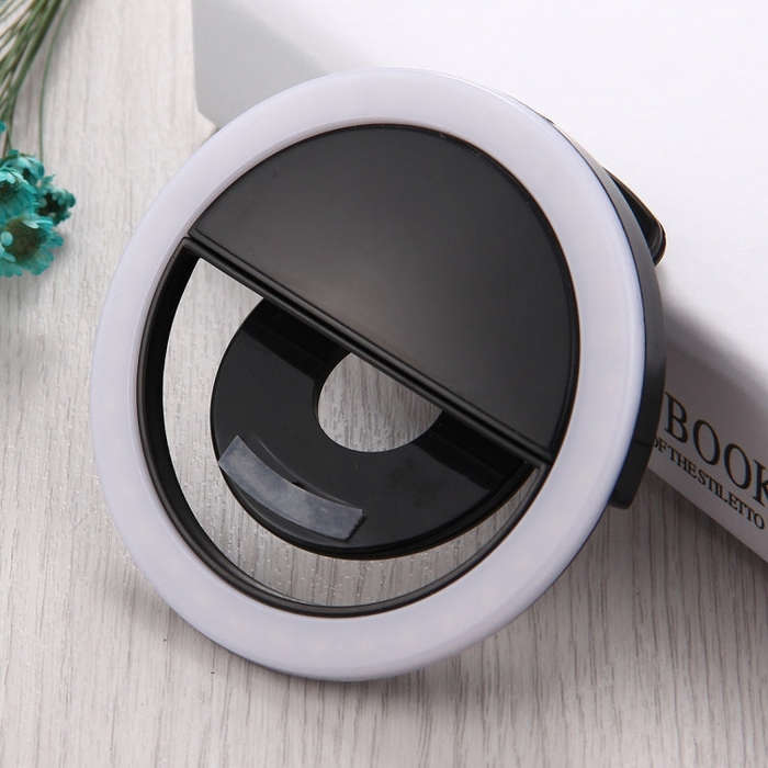 Charging Selfie Beauty Light For iPhone, Galaxy, Huawei, Xiaomi, LG, HTC and Other Smart Phones w...
