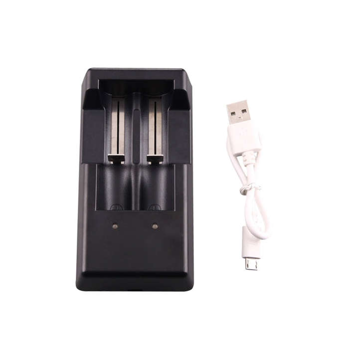TOMO V6-2 USB Smart Battery Charger with  Indicator Light for 18650 / 18500 / 17650 / 16340 / 145...