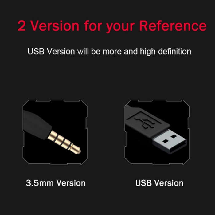 BK Desktop Gooseneck Adjustable USB Wired Audio Microphone, Built-in Sound Card, Compatible with ...